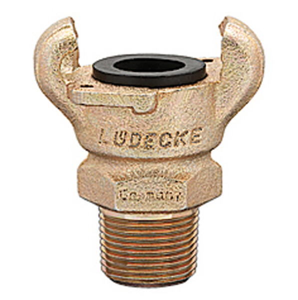 Lüdecke claw coupling KAG with NPT male thread