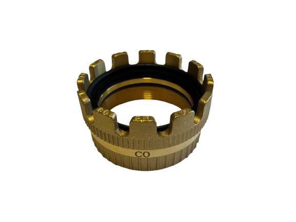 Tankwagon crownring brass