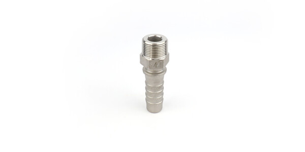 Steam coupling stainless steel bspt male thread