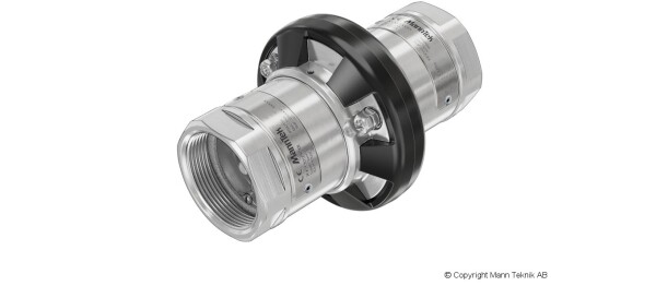 Manntek safety break away coupling aluminium 2