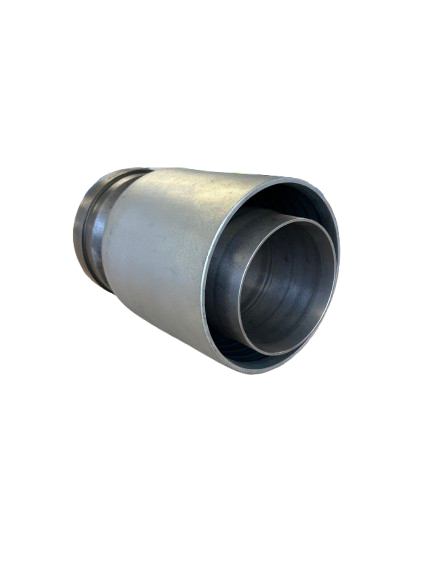 Victaulic concrete coupling hosetail including ferrule