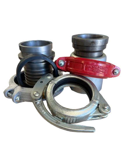 Concrete couplings (Victaulic)